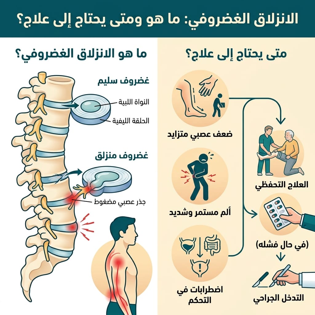 انزلاق غضروفى